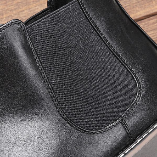 أحذية تشيلسي للرجال متوفرة بمقاسات 40-46، أحذية الكاحل ذات الطراز الكلاسيكي للملابس الكاجوال #KD5232