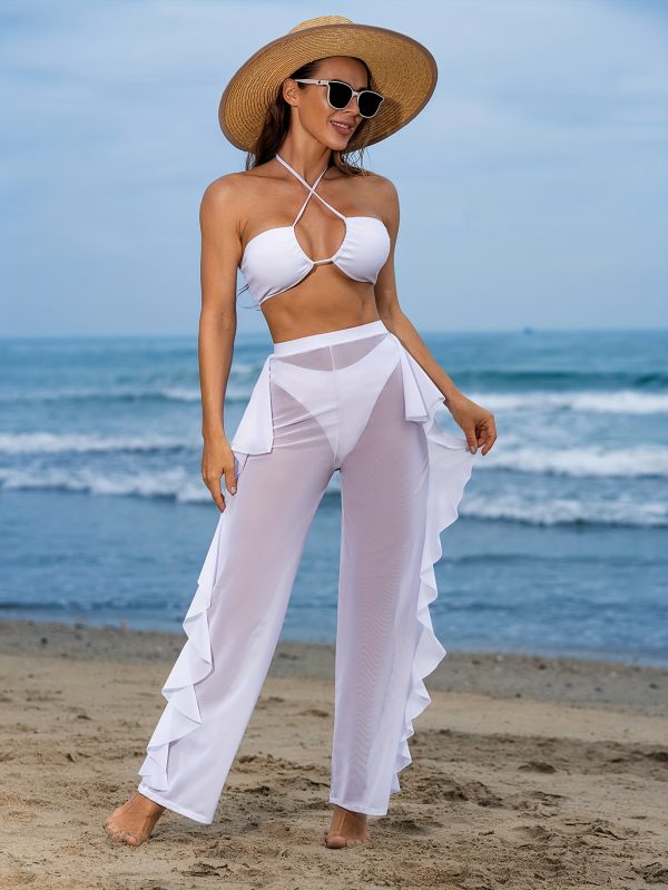 [طقم بيكيني شبكي مثير]