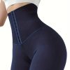 Women'S High-Waist Double-Breasted Tummy Control Leggings - Thickened, Stretchy, Button Closure, Olive Green, Long Length, All-Season Skinny Jeans for Butt Lifting & Belly Smoothing, High Waisted Leggings, Butt Lifting Apparel, Sleek Design, HWomen'S High-Waist Double-Breasted Tummy Control Leggings - Thickened, Stretchy, Button Closure, Olive Green, Long Length, All-Season Skinny Jeans for Butt Lifting & Belly Smoothing, High Waisted Leggings, Butt Lifting Apparel, Sleekighelasticit