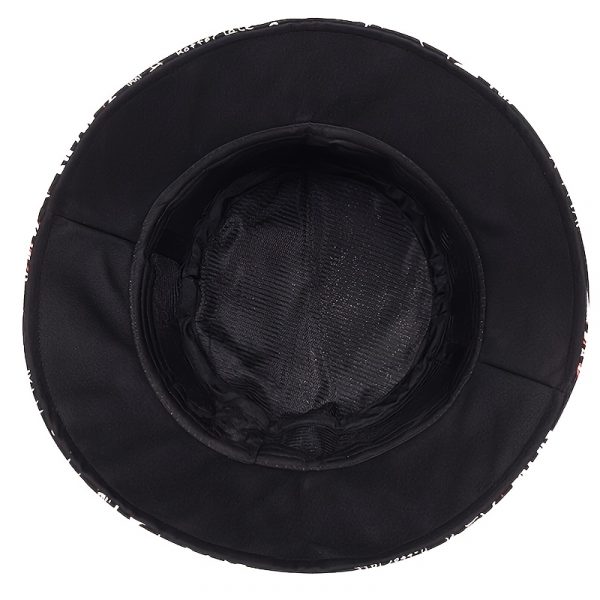 1 قبعة دلو جرافيتي للرجال