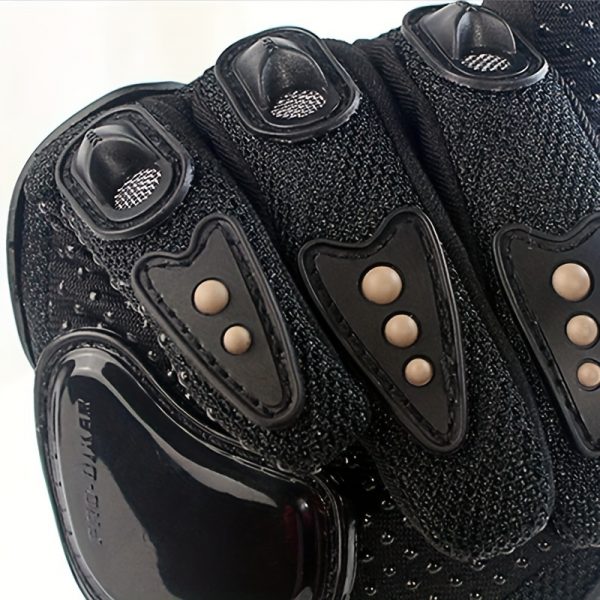 قفازات دراجات نارية بشاشة لمس قابلة للتنفس لجميع المواسم.