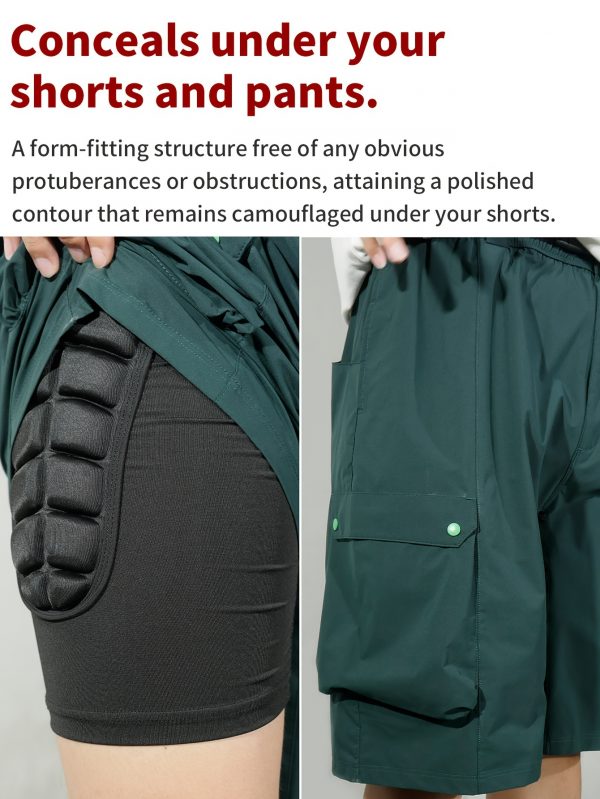 شورت VEPAUS مبطن ثلاثي الأبعاد بتمدد عالٍ وامتصاص رطوبة