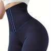 Women'S High-Waist Double-Breasted Tummy Control Leggings - Thickened, Stretchy, Button Closure, Olive Green, Long Length, All-Season Skinny Jeans for Butt Lifting & Belly Smoothing, High Waisted Leggings, Butt Lifting Apparel, Sleek Design, HWomen'S High-Waist Double-Breasted Tummy Control Leggings - Thickened, Stretchy, Button Closure, Olive Green, Long Length, All-Season Skinny Jeans for Butt Lifting & Belly Smoothing, High Waisted Leggings, Butt Lifting Apparel, Sleekighelasticit