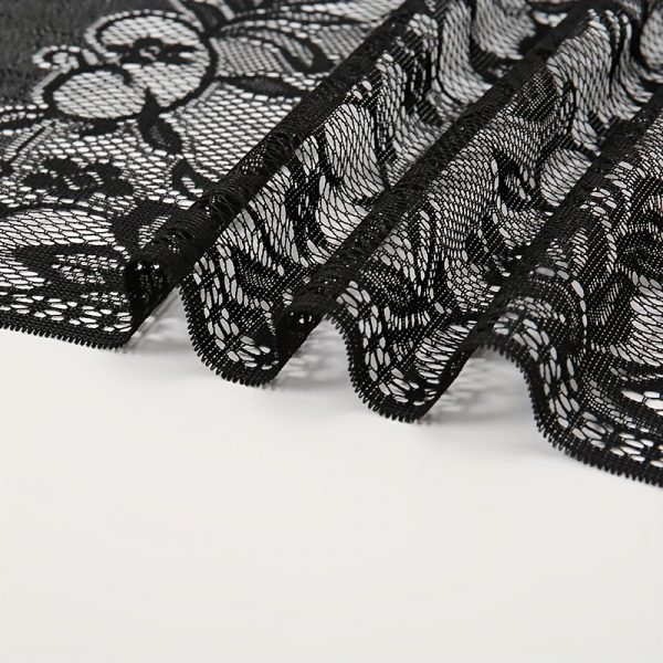 شالات صلبة لفساتين السهرة، أوشحة خفيفة الوزن للنساء مع وشاح دانتيل مزين بالزهور لحفلات الزفاف