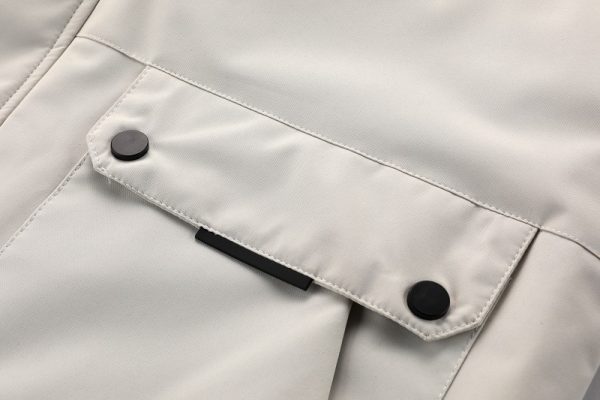 سترة واقية عصرية للرجال لخريف وشتاء 2022 سترة رياضية خارجية غير رسمية بسحاب