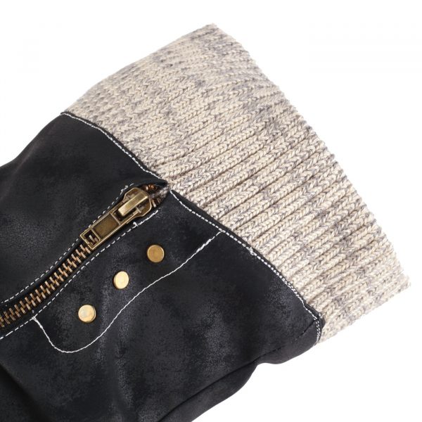 أحذية نسائية شتوية دافئة مضادة للانزلاق بمنتصف الساق