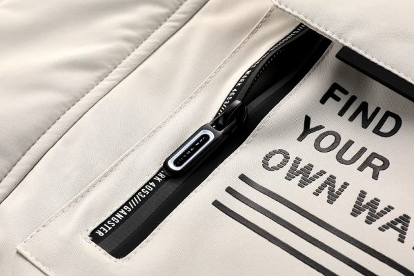 سترة واقية عصرية للرجال لخريف وشتاء 2022 سترة رياضية خارجية غير رسمية بسحاب