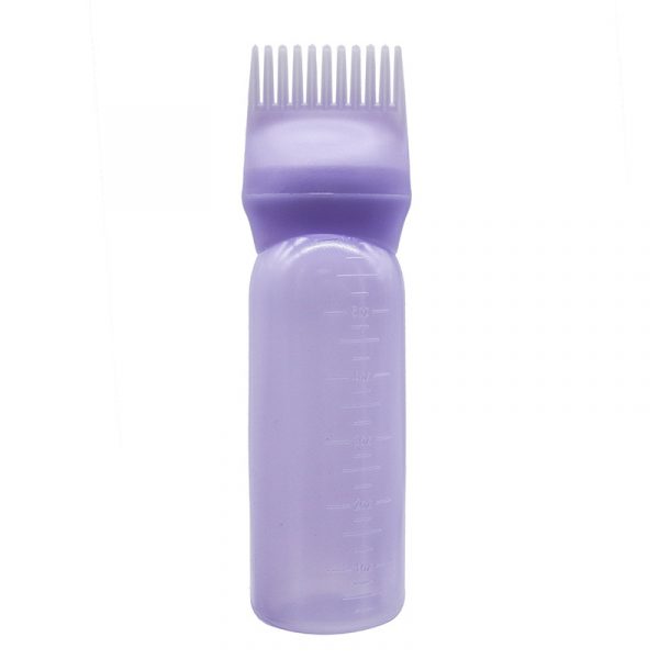 1pc Plastic Dry Cleaning Bottle For Hair Dyeing And Washing Bottle With Graded Thickening Hair Dyeing Bottle For Hair Dyeing Cream Bottle For Perm