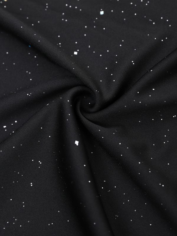 Powdered Lotus Leaf Edge Dress