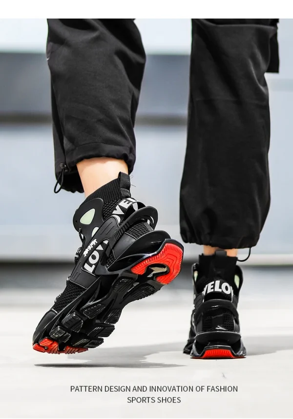 🔹 حذاء رياضي رجالي كاجوال بدون كعب