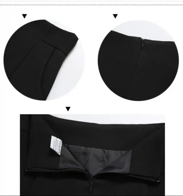 المرأة الربيع الصيف ألف خط السراويل عارضة عالية الخصر فضفاضة واسعة الساق الشيفون السراويل شيك سيدة أبيض أسود دعوى السراويل عالية الجودة