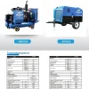 ZAKF CE Certification 5m3/Min 8bar 185 CFM Compresor De Aire Diesel Engine Screw Air Compressor for Drilling