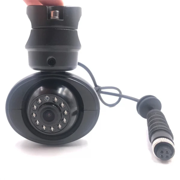 كاميرا AHD 1080P 960P للرؤية الليلية للحافلة والشاحنة، مسبار مراقبة مثبت على الجانب مقاس 1 بوصة NTSC PAL