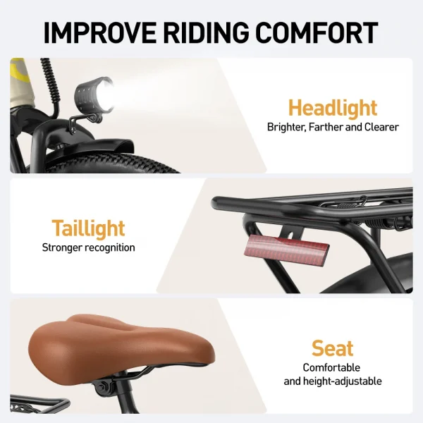 Eu US UK Stock SU7 Factory Dirt-Ebike 36V 400W Electric City Bike Women's Bike Adult Electric Bicycle Electric Hybrid Bike