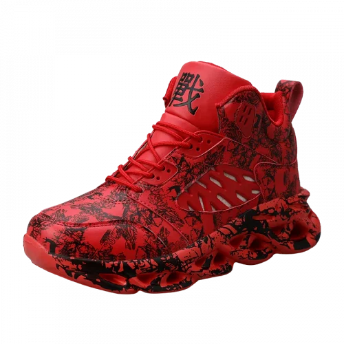 النمط الصيني ذو اللون الكبير هو أكثر راقية وجوية، أحذية رياضية دافئة عالية الجودة، أنماط الخريف والشتاء