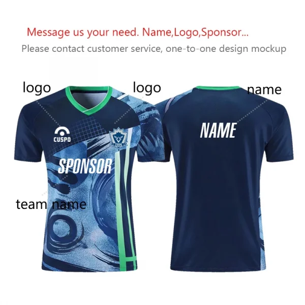 الجملة مخصص سريعة الجافة كرة الريشة جيرسي للرجال