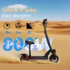 YUNQI U7 US Warehouse Foldable Urban Commuter E-Scooter with Lithium Battery Aluminum Alloy Frame 150kg Load Capacity