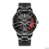 Foreign Trade New Trend Full Automatic Quartz Movement Stainless Steel Band Men's Watch Wheel Non-Mechanical Fashionable