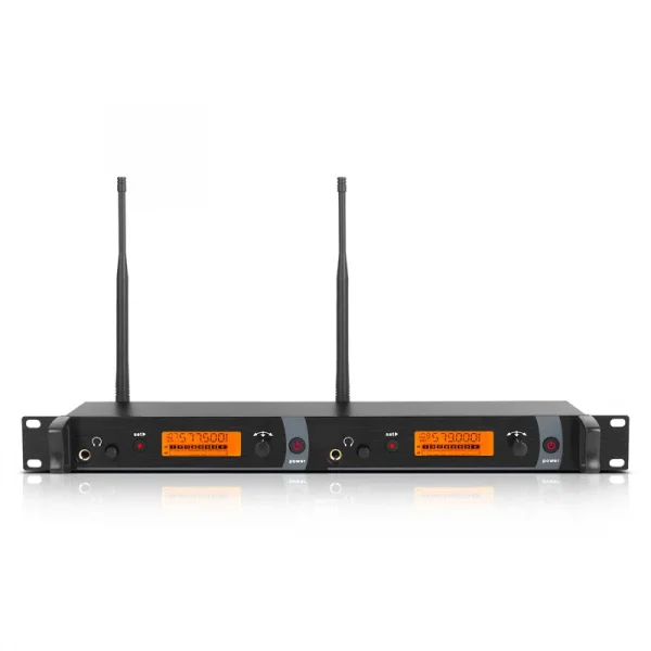 Voxfull DM2000 Professional Wireless In-Ear Monitor System 2-Channel Stage Equipment for Performers