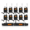 Voxfull DM2000 Professional Wireless In-Ear Monitor System 2-Channel Stage Equipment for Performers