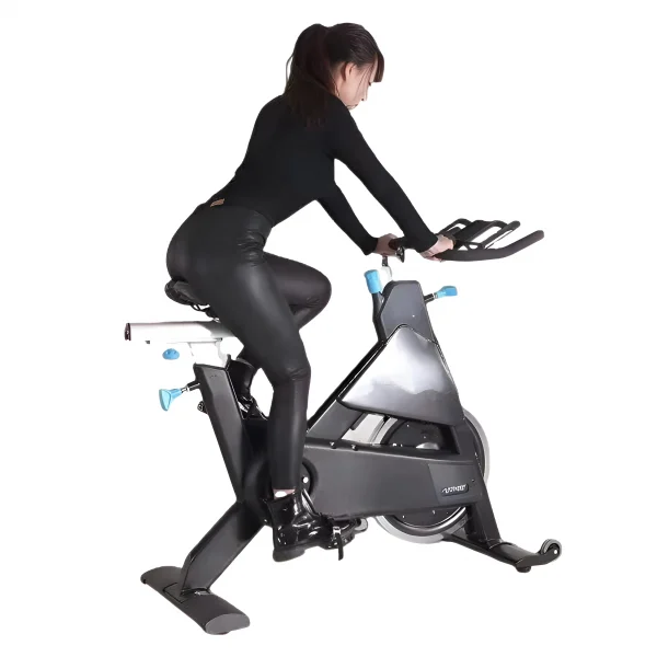 Cheernin Fitness Indoor Upgraded Version Seat Adjustable Magnetic for Home Cardio Stationary Spinning Bike