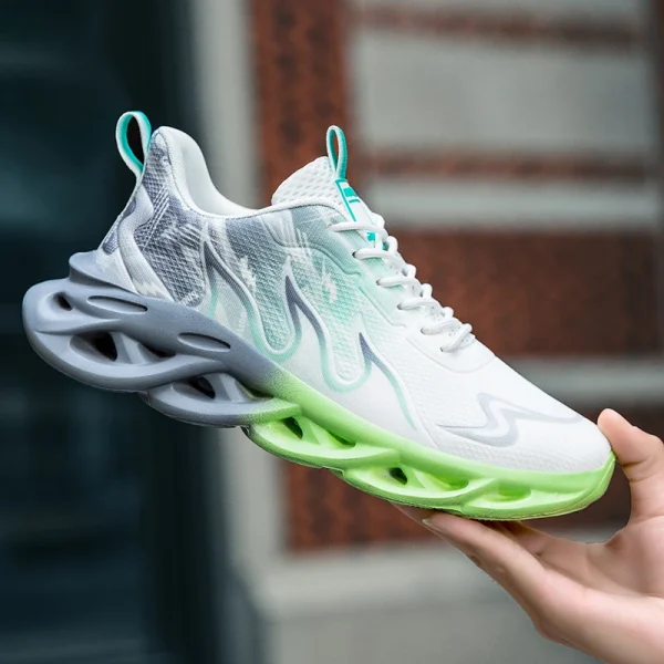 حار بيع أحذية رياضية الموضة أوروبا أمريكا شعار مخصص للجنسين تنفس أحذية المشي مريحة رجالية الاحذية