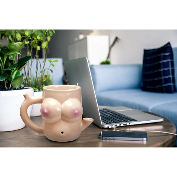 TD BOOB CERAMIC MUG Novelty Gift for Coffee Lovers