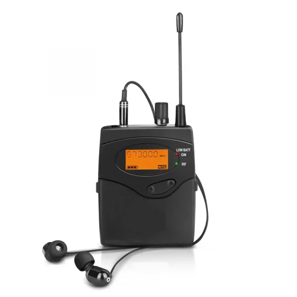 Voxfull DM2000 Professional Wireless In-Ear Monitor System 2-Channel Stage Equipment for Performers