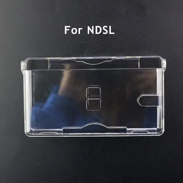 JCD البلاستيك واضح كريستال واقية هارد شل غطاء حماية الجلد ل GBA SP NDSL DSI NDSi XL 3DS XL جديد 3DS XL LL وحدة التحكم