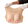 Silicone Chest B C D E F G Cup Transgender Shemale Fake  Adult Big Tits Artificial Fake Boobs Silicone Breast Form Crossdress