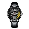 Foreign Trade New Trend Full Automatic Quartz Movement Stainless Steel Band Men's Watch Wheel Non-Mechanical Fashionable
