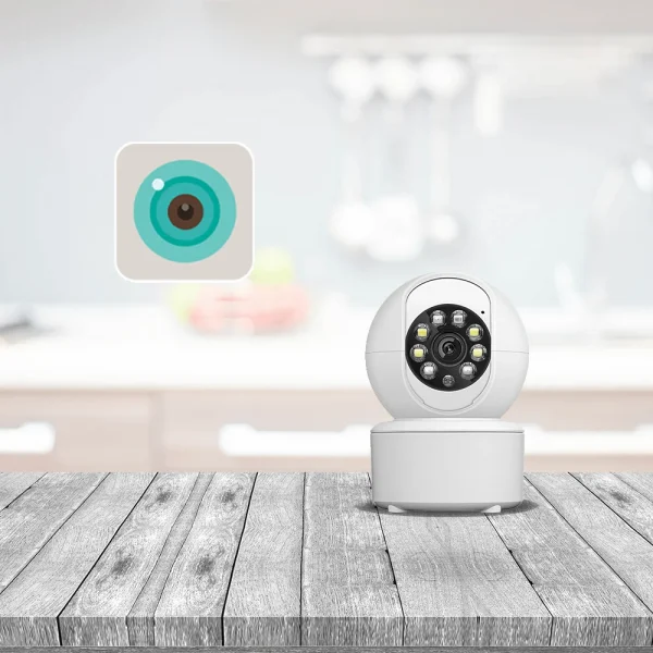 ICSEE 2MP واي فاي قبة عموم إمالة الكاميرا للرؤية الليلية زاوية واسعة إضاءة منخفضة اتصال داخلي بطاقة SD سحابة اتجاهين الصوت