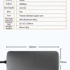USB C HUB نوع C الفاصل إلى HDMI-4K محطة إرساء محول الكمبيوتر المحمول مع PD SD TF RJ45 Thunderbolt 3 لماك بوك اير M1 باد برو