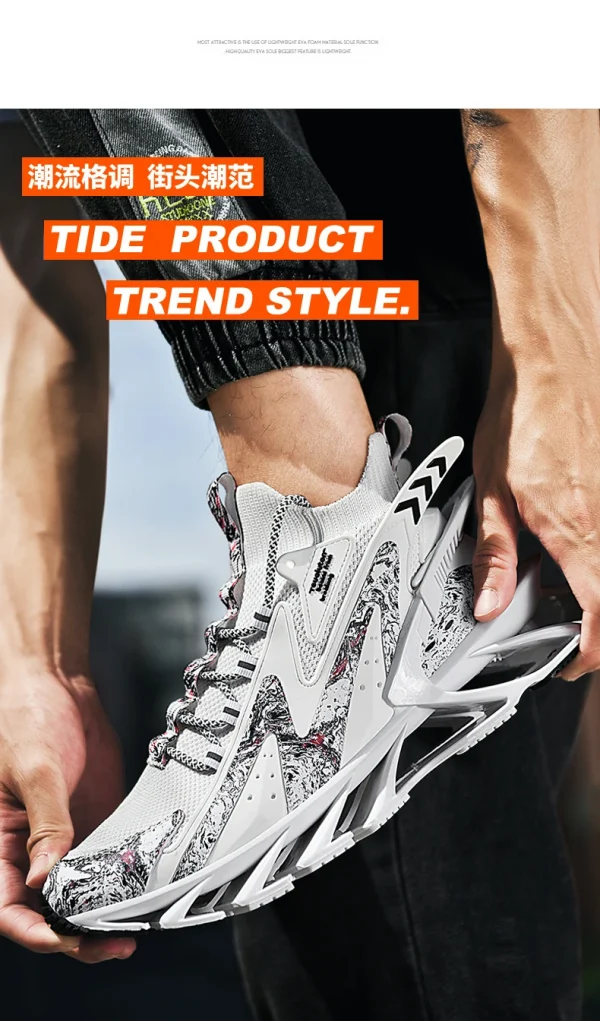 🔹 حذاء رياضي رجالي كاجوال بدون كعب