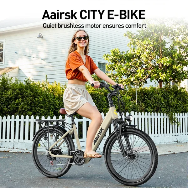 Eu US UK Stock SU7 Factory Dirt-Ebike 36V 400W Electric City Bike Women's Bike Adult Electric Bicycle Electric Hybrid Bike