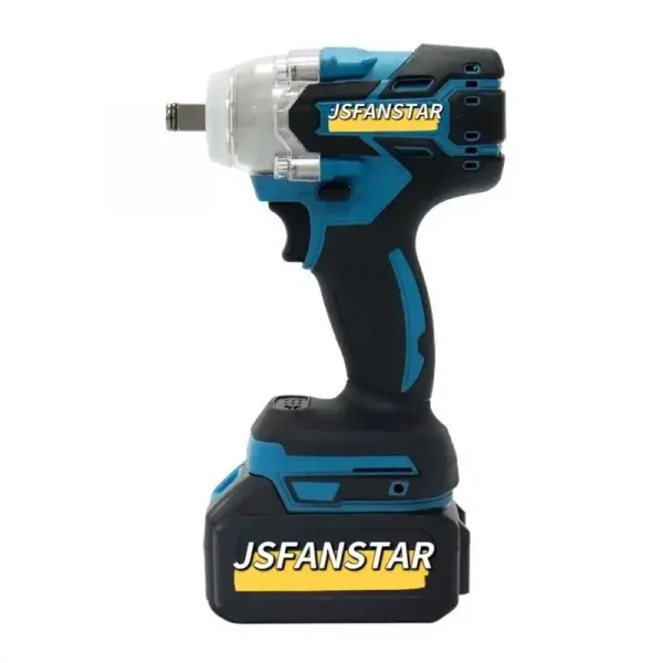 New 4in1 20v Brushless Lithium Ion Cordless Electric Impact Wrench Gun 1/2 Combo