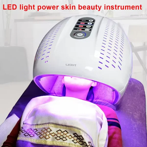 Facial Led Phototherapy 850nm Near Infrared and Red Light Therapy Pdt 7 Color Led Photon Therapy Machine for Home Use