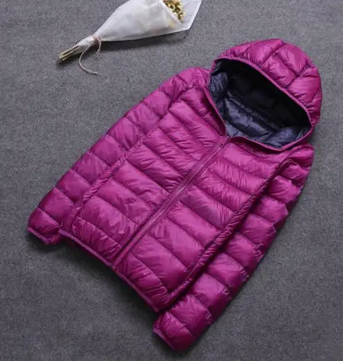 معطف زنجي ريش البط الشتوي SEDUTMO مع غطاء رأس قابل للارتداء من الجانبين، معطف فائق الخفة، معطف مبطن للربيع ED616