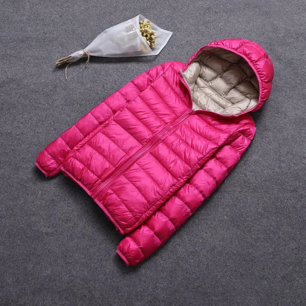 معطف زنجي ريش البط الشتوي SEDUTMO مع غطاء رأس قابل للارتداء من الجانبين، معطف فائق الخفة، معطف مبطن للربيع ED616