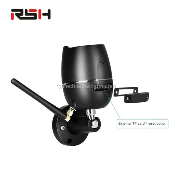 كاميرا HD Security CCTV WiFi مع بطاقة SIM Gsm Lte رؤية ليلية بالأشعة تحت الحمراء غير متوفرة في أي مكان