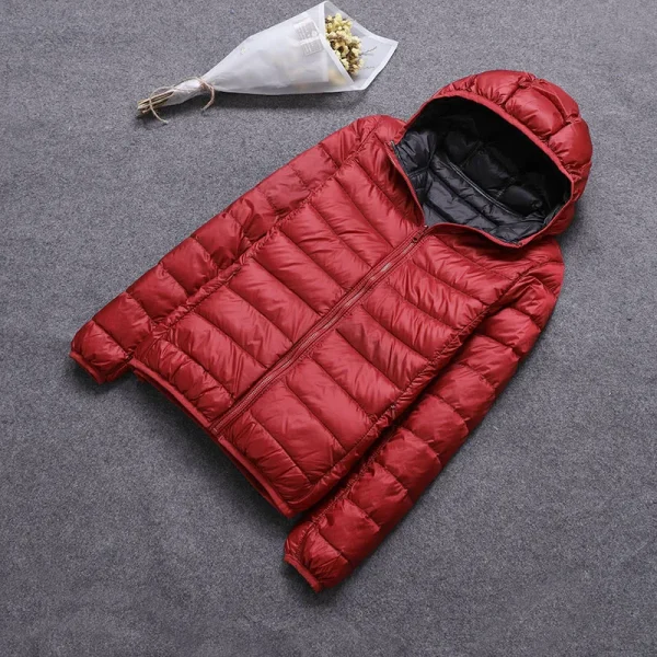 معطف زنجي ريش البط الشتوي SEDUTMO مع غطاء رأس قابل للارتداء من الجانبين، معطف فائق الخفة، معطف مبطن للربيع ED616