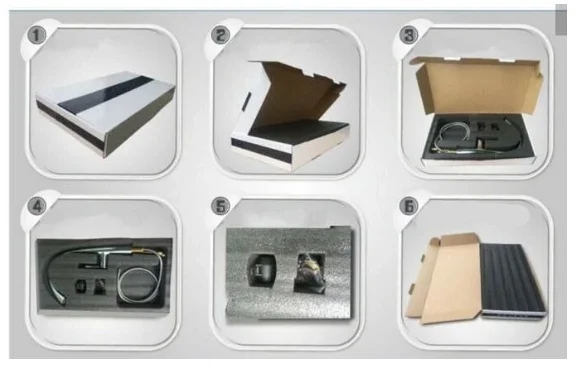 Modern Mixer Faucets Bathroom Basin Stainless Steel Brushed Golden Basin Sink Faucet Tap