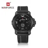 New Fashion Mens Watches Naviforce 9099 Sport Quartz Men Watch Relogio Masculino Leather Waterproof Male Wristwatches