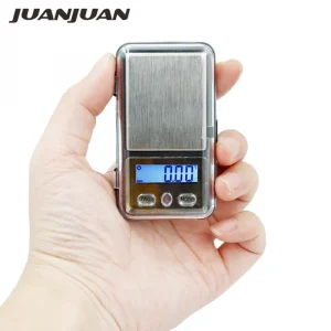 مقياس مجوهرات رقمي صغير الحجم للجيب 200 جرام 0.01 جرام شاشة LCD ميزان ذهبي للمنزل وزن جرام إلكتروني محمول