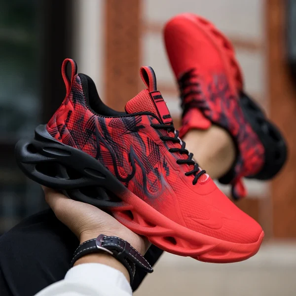 حار بيع أحذية رياضية الموضة أوروبا أمريكا شعار مخصص للجنسين تنفس أحذية المشي مريحة رجالية الاحذية