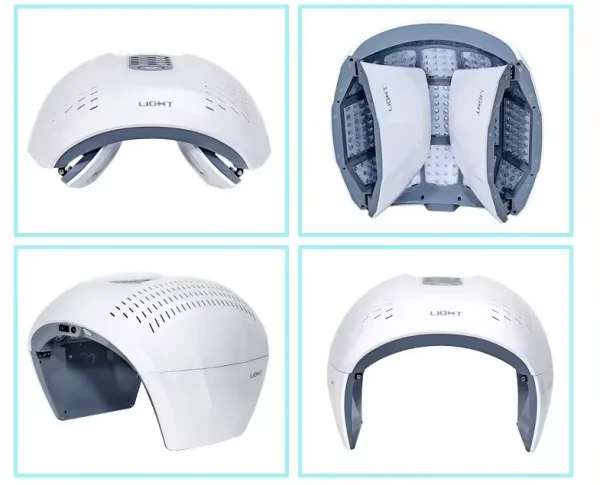 Facial Led Phototherapy 850nm Near Infrared and Red Light Therapy Pdt 7 Color Led Photon Therapy Machine for Home Use