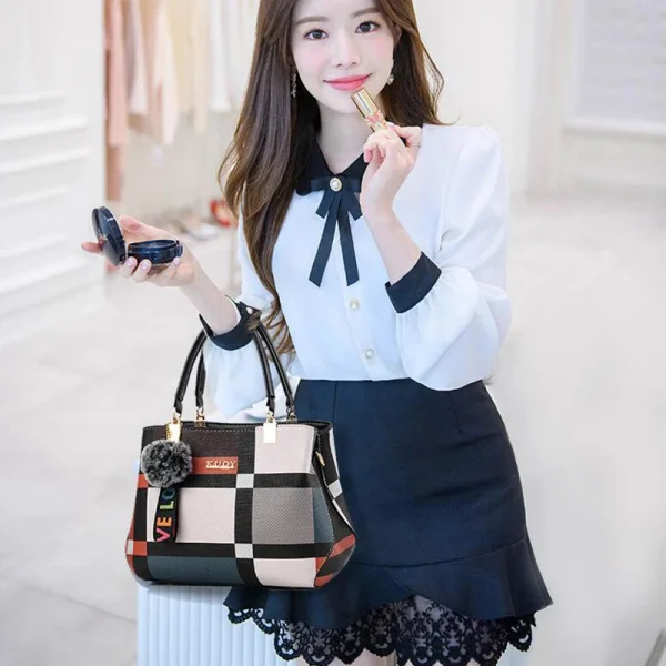 حقائب يد أنيقة مصممة للنساء، حقائب ماسنجر من جلد البولي يوريثان، حقائب كروس، حقيبة كتف للفتيات من هيربول تاسن، حقيبة يد علوية