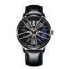 Foreign Trade New Trend Full Automatic Quartz Movement Stainless Steel Band Men's Watch Wheel Non-Mechanical Fashionable
