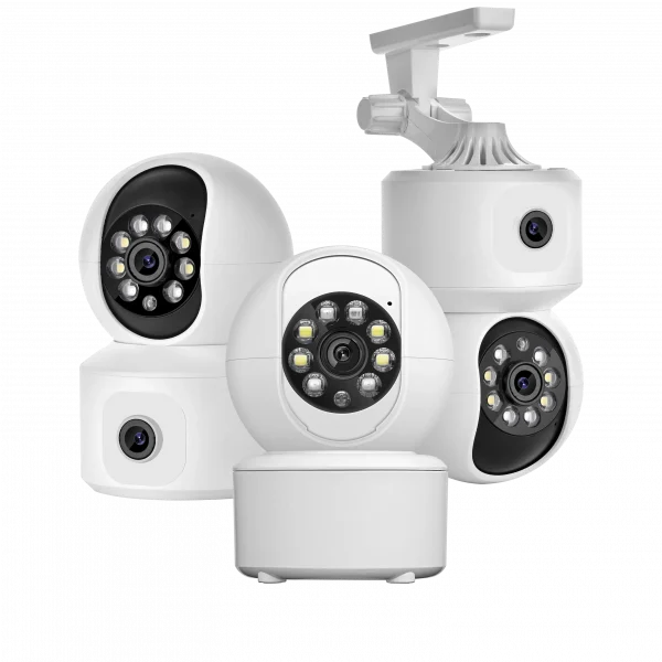 ICSEE 2MP واي فاي قبة عموم إمالة الكاميرا للرؤية الليلية زاوية واسعة إضاءة منخفضة اتصال داخلي بطاقة SD سحابة اتجاهين الصوت