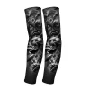 REXCHI HB15 Tattoo Printed Sleeves Summer Ice Silk Fabric Breathable Fast Dry Anti Ultraviolet Cooling Tatoo Arm Sleeves Men